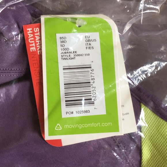 Brooks Moving Comfort Jubralee Sports Bra - Picture 3 of 3